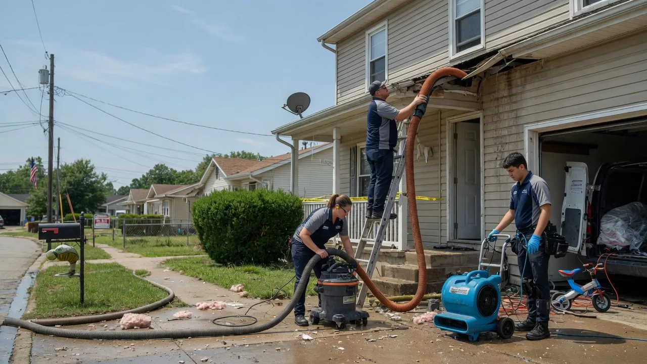 Water Damage Restoration in Langeloth, PA near me